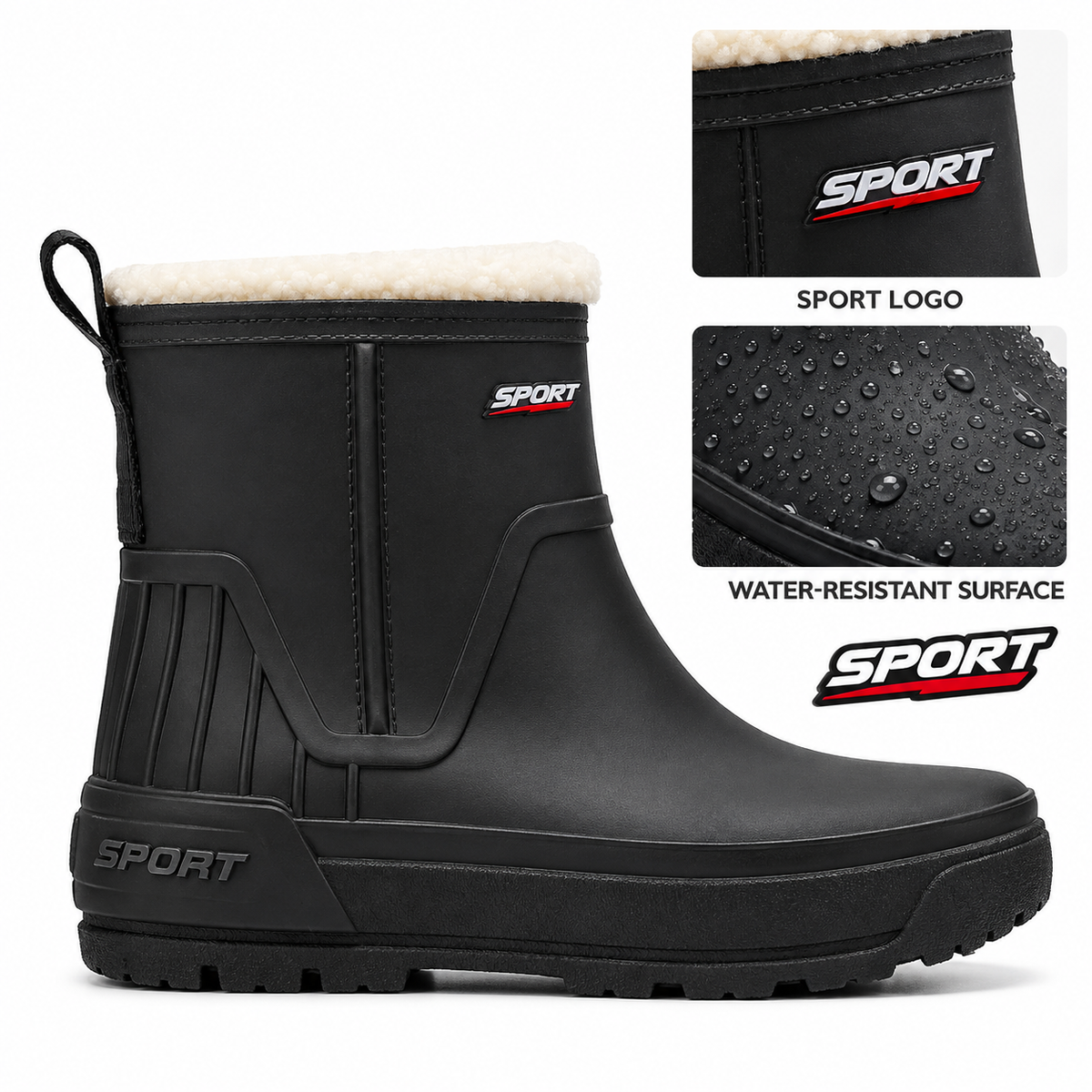 Homeify™ Women's CozyShield Waterproof Boots